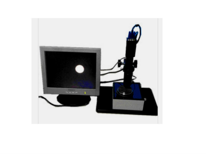 PS-100 electronic spinneret mirror tester