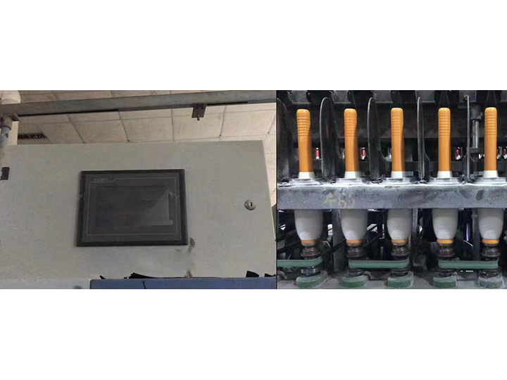 Slub yarn device