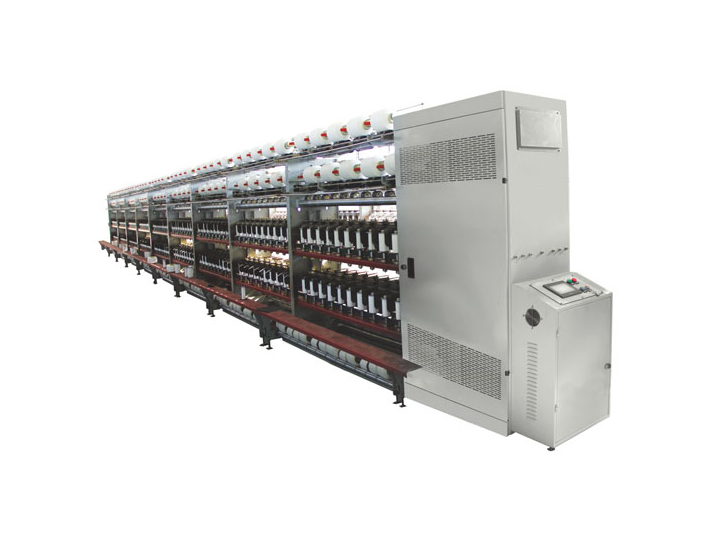 Gold and silver thread polyurethane double wrapping machine