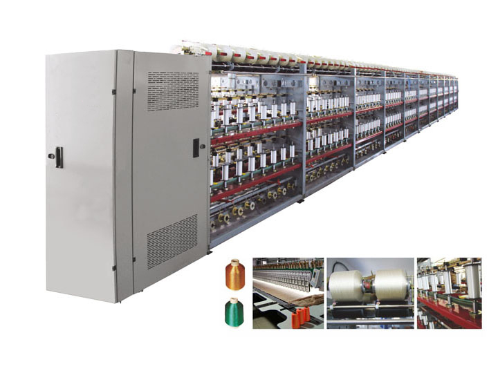Gold and silver wire double wrapping machine